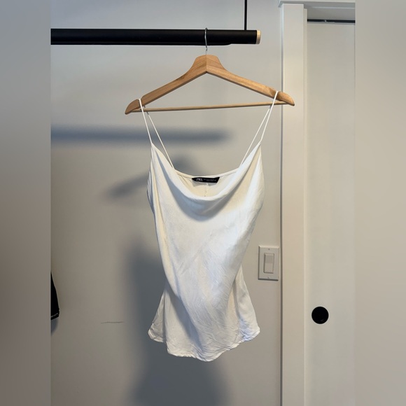 Zara Chemise with Spaghetti Straps - Picture 2 of 4